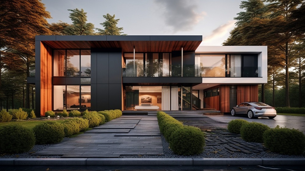 modern exterior design